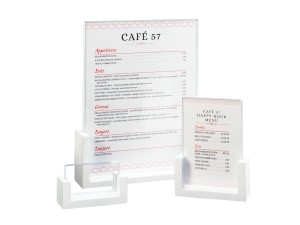 U-Frame White 3 1/2" x 2" Cardholder